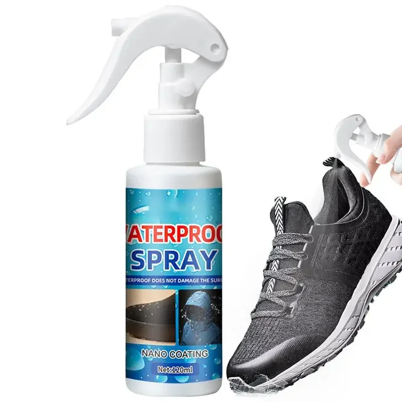 120ml Waterproof Spray for Shoes Long Lasting Nano Waterproof Spray Nano Protection for Snow Rainproof Shoe Protection Tool