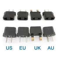 5x AC EU KR AU UK To EU US AU UK wall Travel power Adapter converter Electric Plug Socket Outlet for flashlight Charger part t