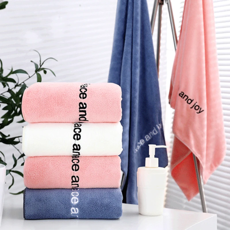 High Density Coral Velvet Towel Can Be Cut Locked And Towel For Bath Towel Threshold Towels Hand Towels