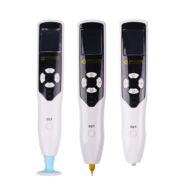 Portable Derma Ozone mole removal device Anti-inflammatory acne treatment age spot removal pen come with 7 cartridges