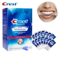 Tiras Blanqueadoras Dentales Crest 3D Whitestrips, Tiras Blanqueadoras Glamorous White Crest, Blanqueamiento Dental, Tratamiento de 5/7/14 Días