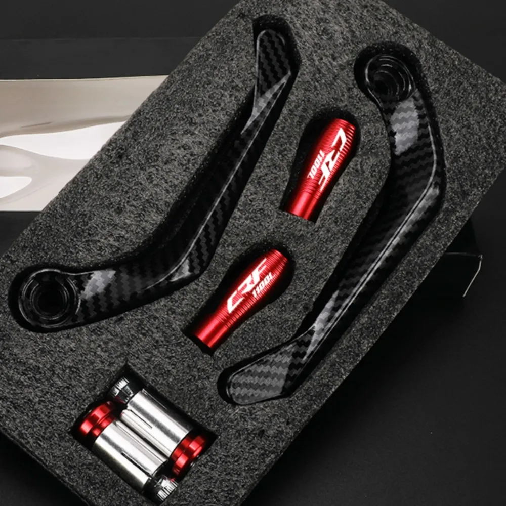 

For HONDA CRF1000L CRF 1000L 2015-2023 2016 2017 78'' 22MM Motorcycle Brake Clutch Levers Guard Protector Hand Handlebar Grips