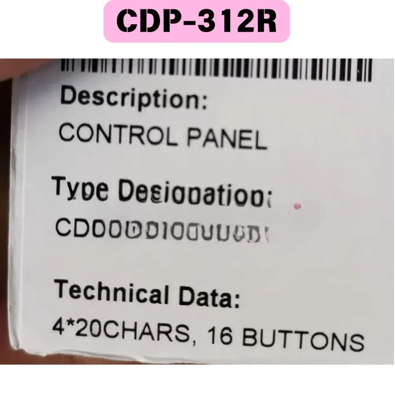 Brand new original CDP-312R ACS800 frequency converter operation panel Quick delivery