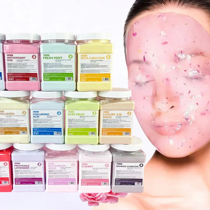 Rose Crystal Jelly Powder Facial Mask – Vampire Anti-Aging Hydrating Firming Skin Care