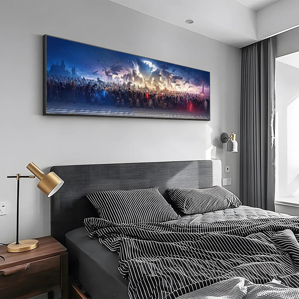 Marvel Movie All Heroes Avengers Alliance Canvas Wall Art Posters Modern Home Decor Room Painting Print Mural Living Room