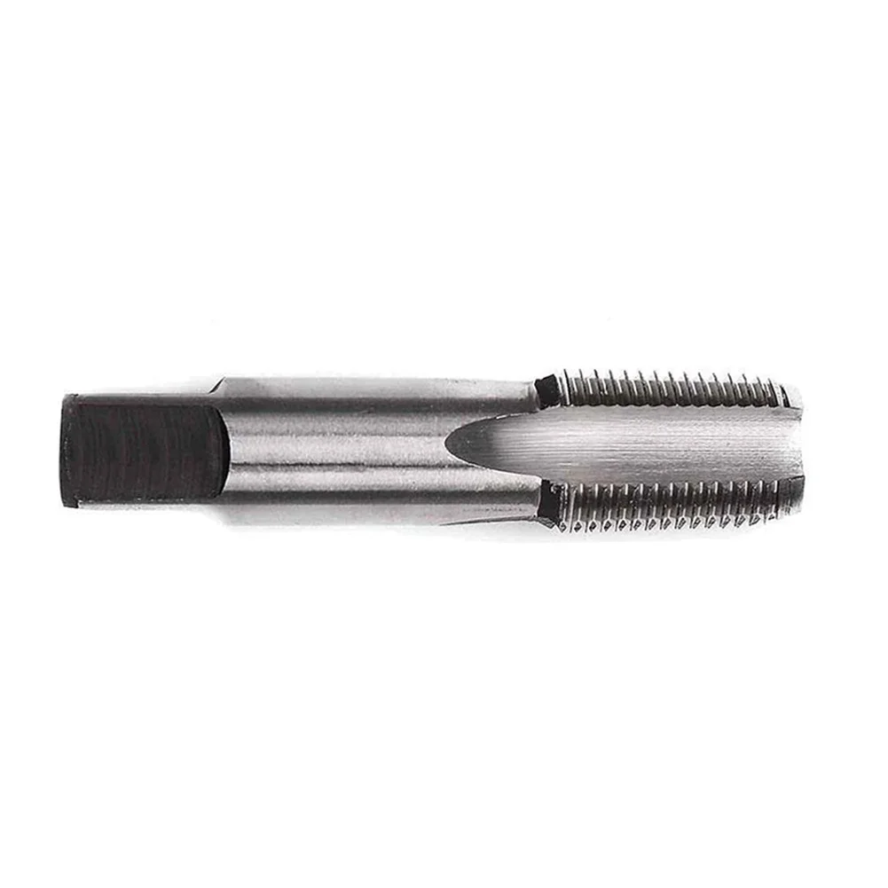 High Quality Brand New Taper Pipe Tap Threaded Tap Screw Cutting 3 8 -18 NPT Accessories Hand Tools Replacement Silver