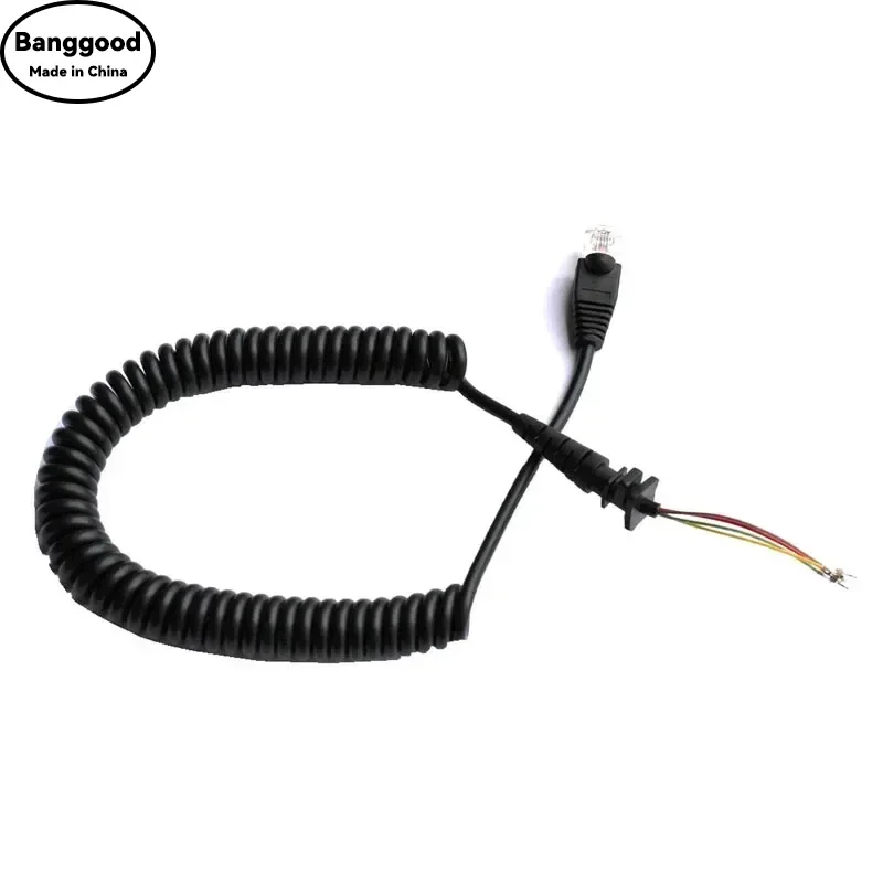 

HMN3596A DIY Replacement Speaker PTT Mic Microphone Cable for Motorola GM300 GM338 GM3188 CDM750 LCS2000 Car Mobile Radio