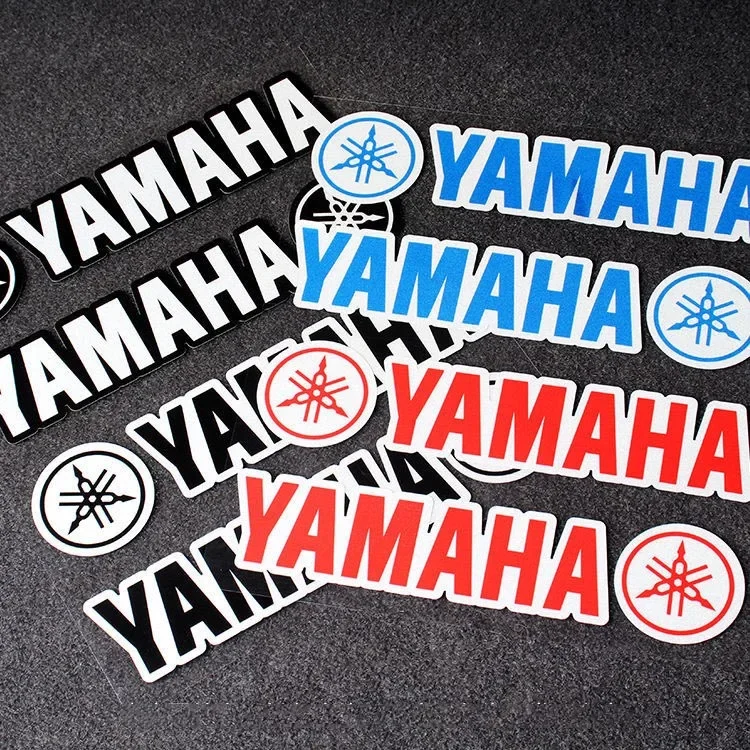 Yamaha-adesivo reflexivo para motocicleta, logotipo decorativo, para tanque de combustível, carro, modificação personalizada