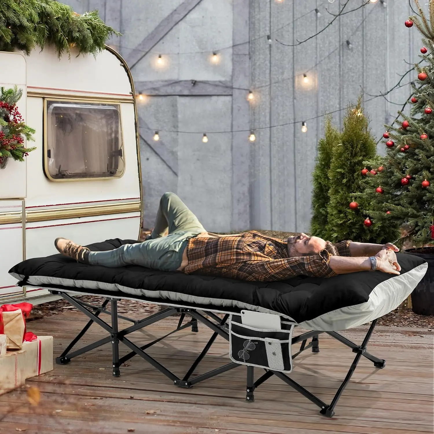 Portable Camping Cot, 32