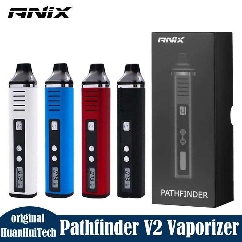 Gorąca wyprzedaż Hugo Vaporizer parownik do suchych ziół zestaw waporyzator ziołowych Anix Pathfinder V2 II Buil w bateria do elektronicznego