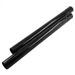 Tube droit en plastique noir pour aspirateur 35mm, collecteur de poussière, attrape-tuyau, connecteur de balayeuse, accessoires