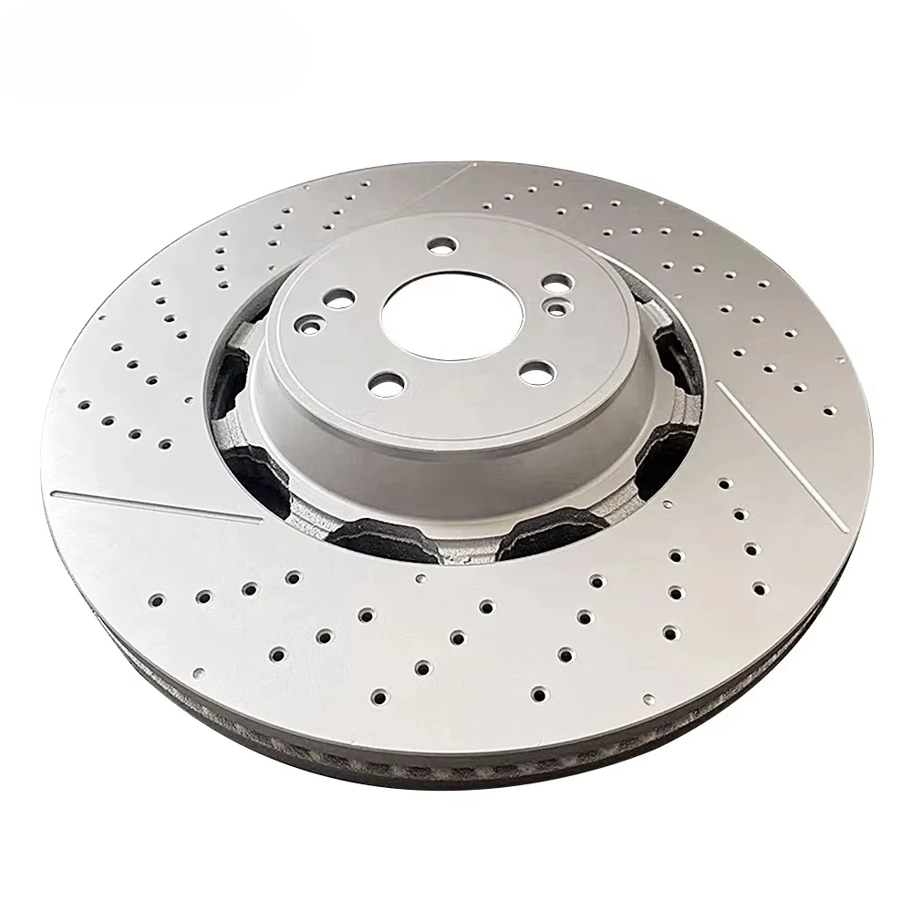 Hsingyik OE A2314211812 390mm Vented Front Brake Disc for Mercedes Benz E43 E50 E GLC SL 63 AMG