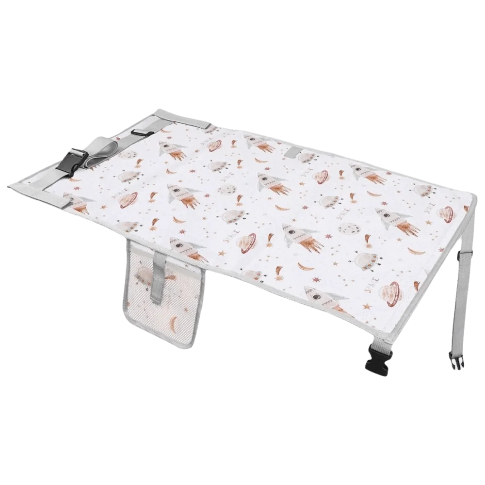 Portable Baby Travel Airplane Bed Foot Leg Rest Hammock Style Footrest Bed Foldable Seat Extender