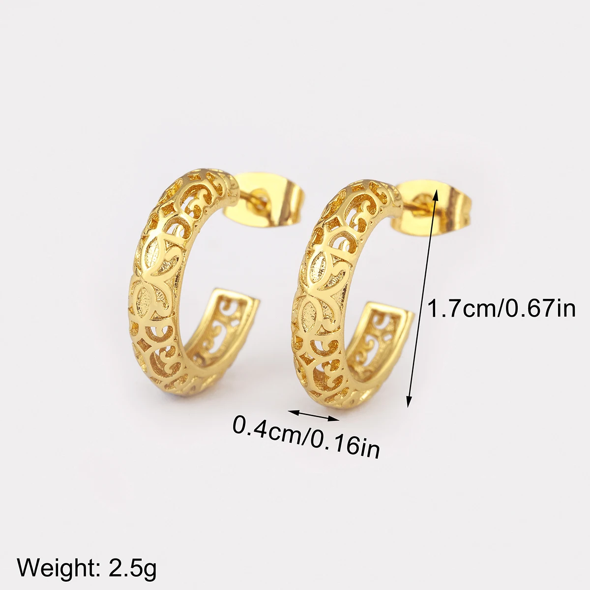 Nidin New Arrival Retro 8 Styles Irregular Geometric Copper Stud Earrings For Women Vintage Ear Jewelry Wedding Party Fine Gifts
