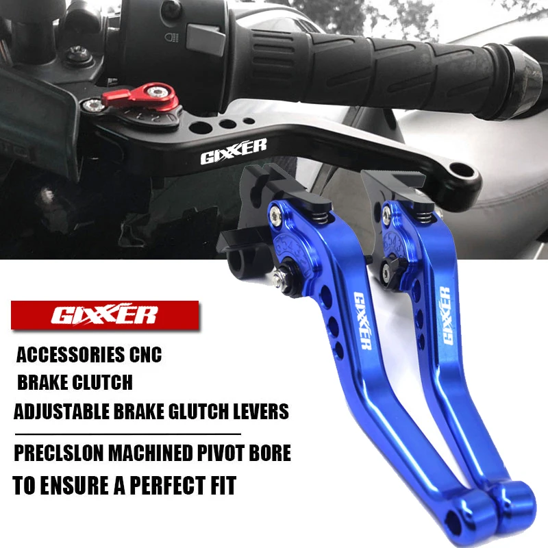 For GIXXER 250 SF GIXXER 150 125 SF250 2020-2023 2022 Motorcycle Accessories CNC short Adjustable Brake Clutch Levers