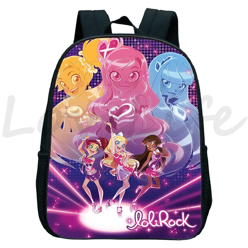 LoliRock กระเป๋าเป้สะพายหลังเด็ก Mochila เด็กอนุบาลกระเป๋าการ์ตูนโรงเรียนกระเป๋าเด็กผู้หญิงกระเป๋าเป้สะพายหลังมินิเด็ก Bookbag Satchel