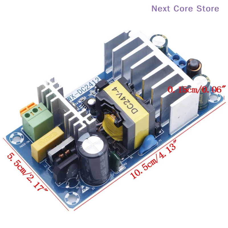[NC]AC110V 220V zu DC 24V 6A AC-DC Schaltnetzteil-Modul[NC]