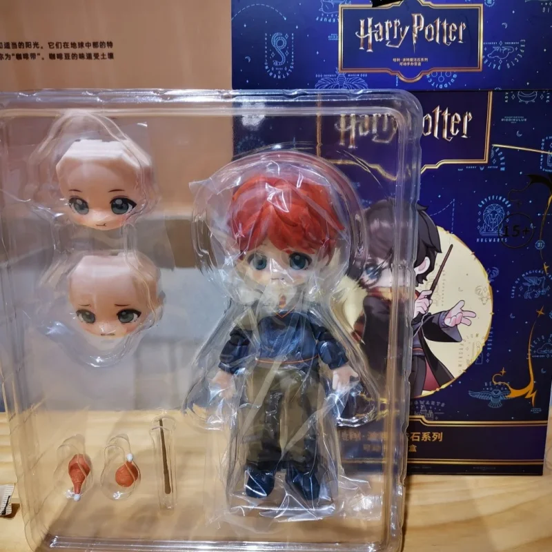 New Genuine Harry Potter Blind Box Q Version Mjd Cloth Action Figure Cool Mystery Box The Philosophers Stone Cute Kids Gift Toy view 3