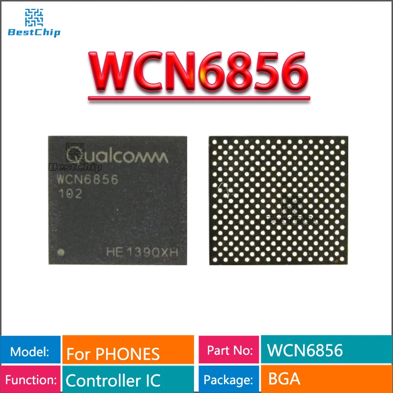 For XIAOMI 12/12Pro/12X REDMI K50 IF WCN6851 WCN6856 QCA6391 SDR735 Audio WCD9380 QET7100 power Integrated circuit IC Chip