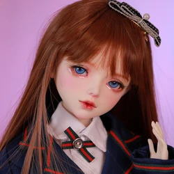 1/3 60cm Handpainted makeup fullset bjd dolls gifts for girl Doll With Clothes Nemme Doll Best Gift for children Beauty Toy