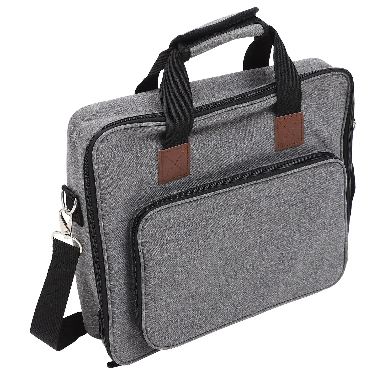 Men Single Shoulder Bag Retro Style Crossbody Messenger Handbag Portable Oxford Cloth Multifunctional Travel Bag Adjustable