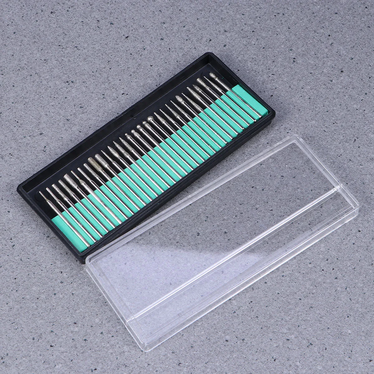 

30pcs 2 35mm Stainless Steel Diamond Head Grinding Bits for Wood Jade Ceramic Glass Hardened Steel Semi Precious Stones