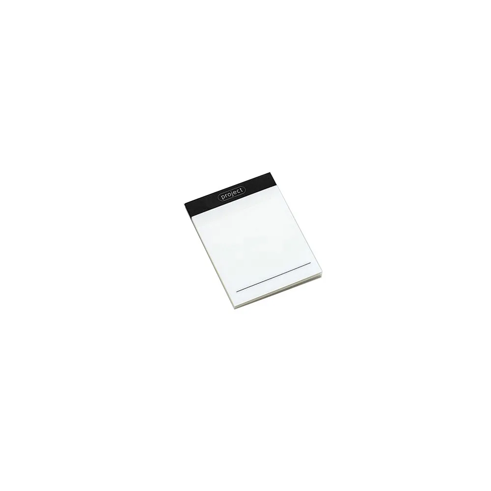 휴대용 빈 그리드 투명 스티커 메모 패드 1 개, 노트 계획 메모장 학교 사무용품, 50/80 매