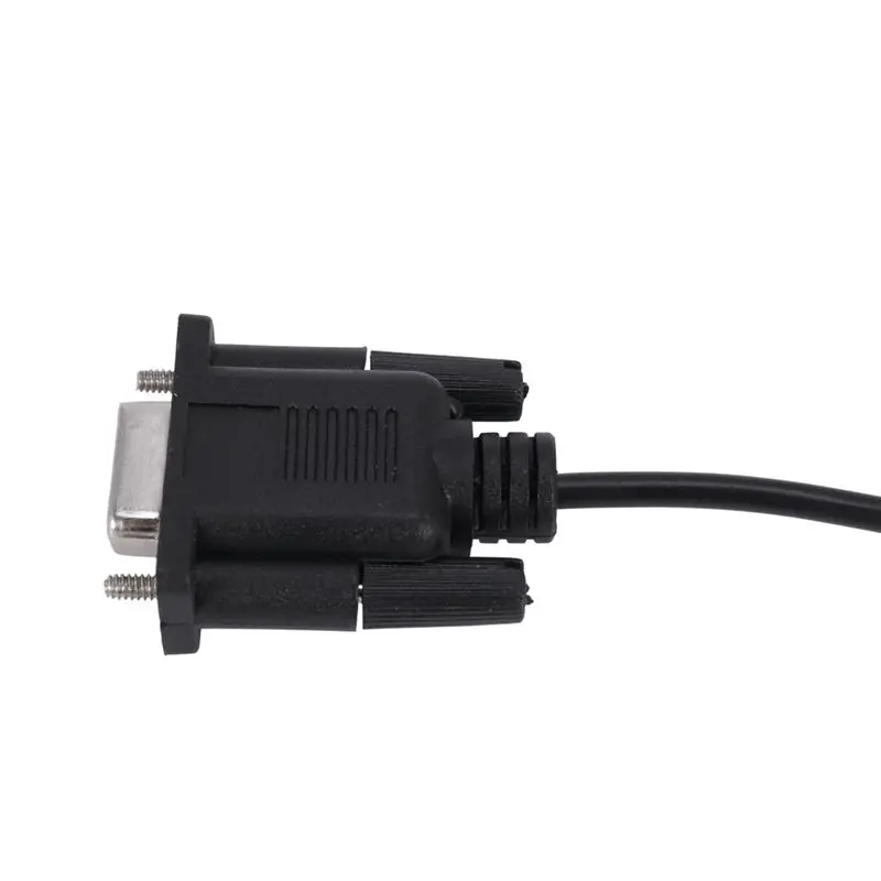 DT51 10X DB9 9 Pin VGA Female to TRS 3.5mm Stereo Male Serial Data Cable RS232 for Projector 6 Feet