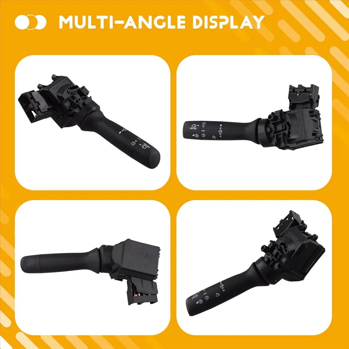 #51Q (Black)Windshield Wiper Switch Combination Stalk 8465252201 8465252200,Automotive Parts & Accessories