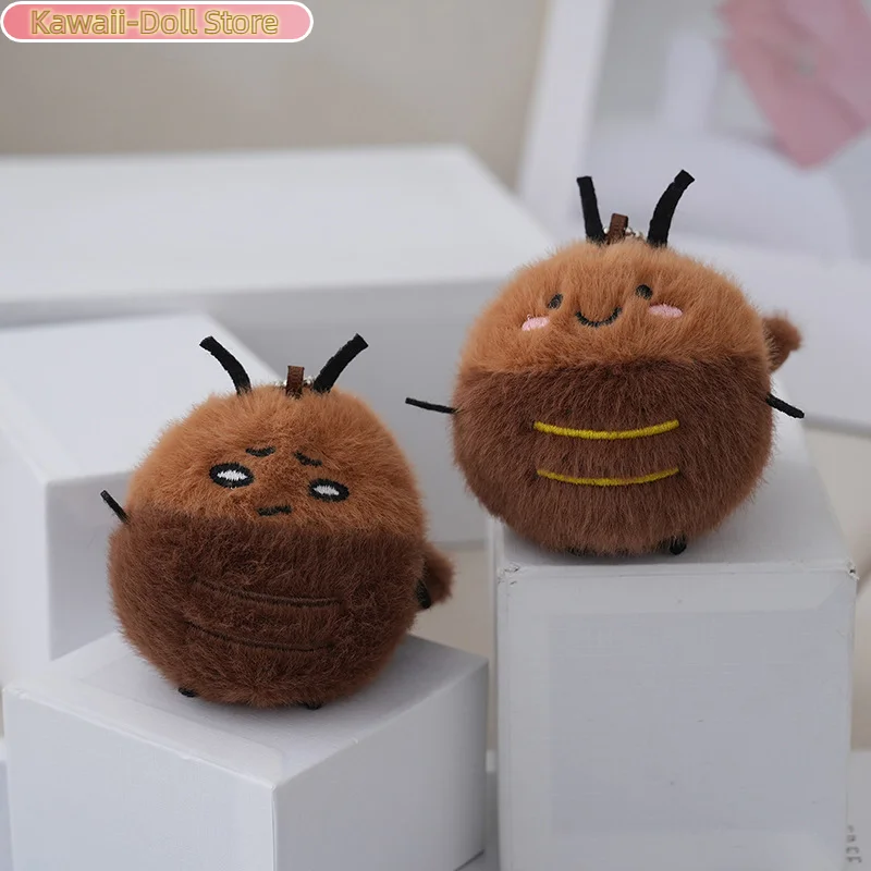 Cartoon schattige kakkerlak pluche pop speelgoed hanger rugzak ophangingen decoratie geschenken