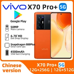 Vivo X70 Pro Plus X70 Pro+ 5G Mobile Phone Snapdragon 888 Plus Android 11.0 6.78