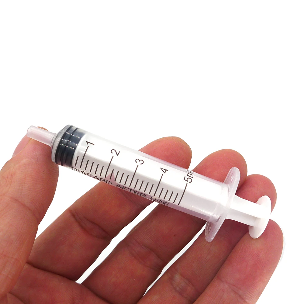 10pcs 1ml 2.5ml  3ml 5mL 10ml Plastic Syringe  Use For  Pets Cat Dog  Feeders Perfume Injectors Ink Cartridge  Hydroponic