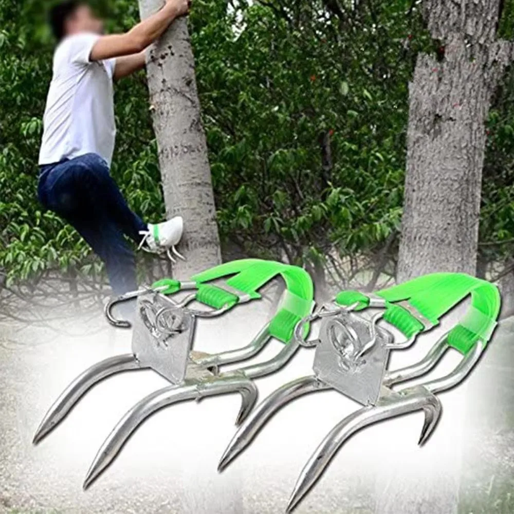 Tree Climbing Artifact Foot Binding Antiskid Cat Claw, Tree Catching Wasp Special Tool Universal Safety Enhanced Version