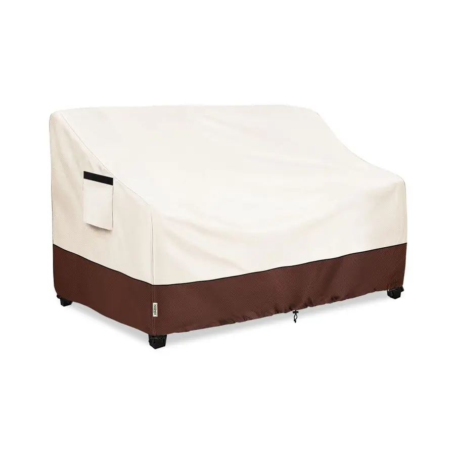 

Чехол для 3-местной садовой скамьи-дивана повышенной прочности, 100% водонепроницаемый чехол для уличной мебели 76 Ш x 32,5 Г x 33 В, чехол для садовой мебели