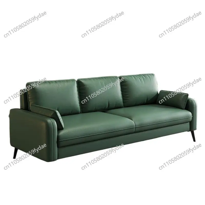 Nordic technology fabric sofa small apartment bedroom clothing store reception area waiting for sofa chairs