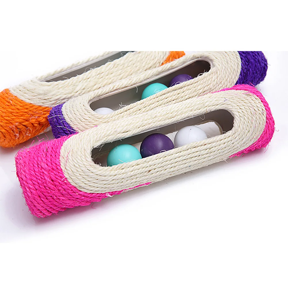 

Durable Cat Scratching Board Safe Pet Toy Kitten Furniture Protector Sisal Material Long Lasting Entertainment Compact Design