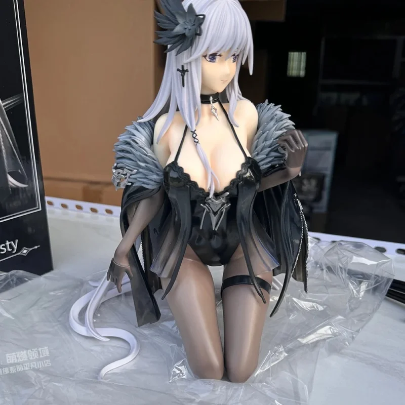 

Domestic Mx Manxiang Factory 1/4 Goddess Laksis Misty Figurine Kneeling Posture Model Made Of Thin Gauze And Black Silk In Stock