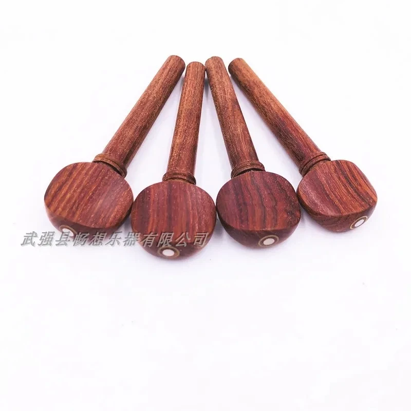 Beautiful 4/4violin Fittings ,20pcs rosewood pegs , Paris eye decoration