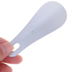 1PCS Portable 10cm Silver Stainless Steel Aluminium Metal Shoe Horn Spoon Shoehorn Professional Mini Shoe Horn
