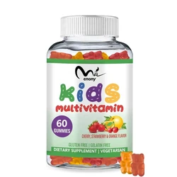 Nutritional Children's Halal Soft Candy Vitamin | Contains vitamins C, D, zinc, A, E, B6, B12, biotin | Non GMO and vegetarian