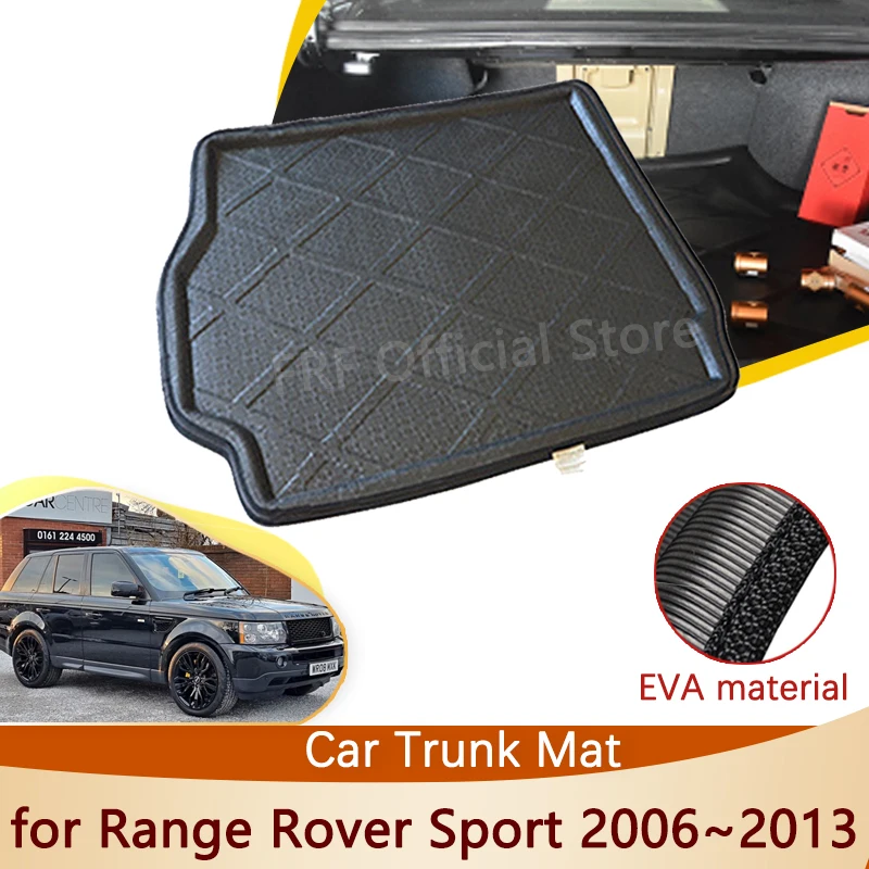 for Land Range Rover Sport L320 2006 2007 2008 2009 2010 2011 2012 2013 Car Accessories Rear Trunk Mats Floor Tray Liner Carpet