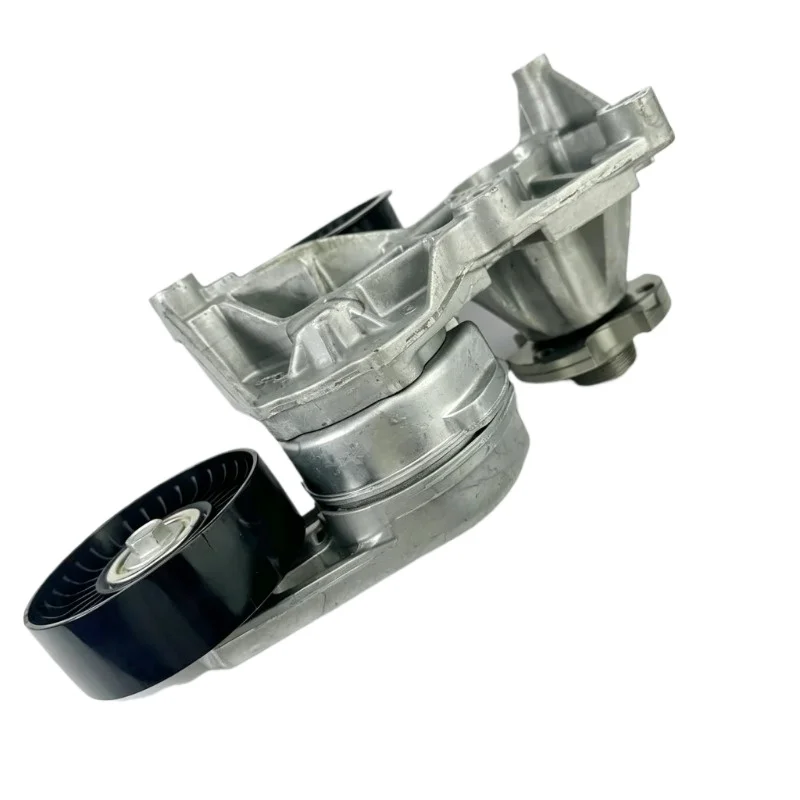 LR035556 Drive Belt Tensioner Bracket with Idler Pulley Fit for Land Rover Range Rover Sport LR4 2010-2022