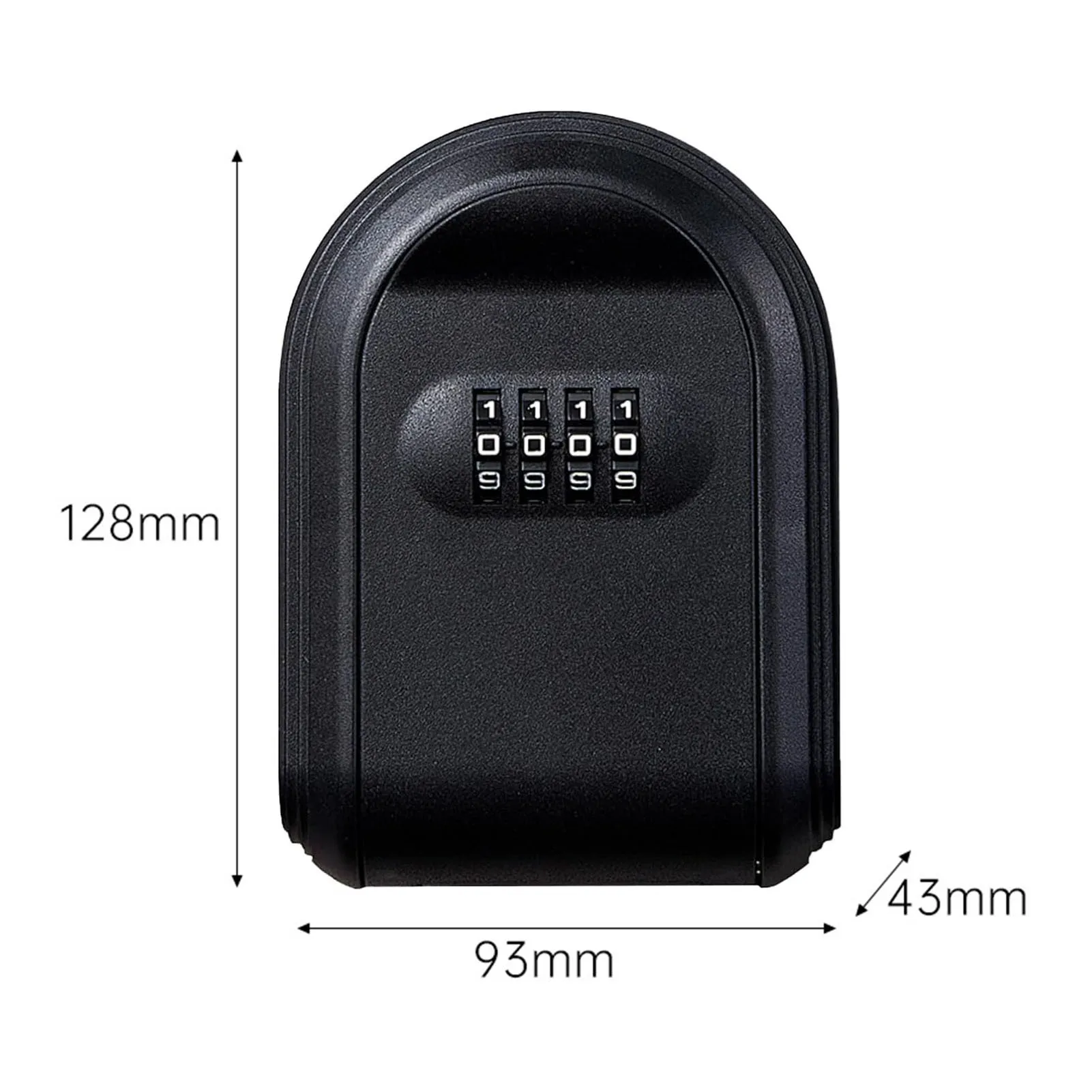Wall Mounted Key Safe Box Waterproof and Wear-Resistant Key Cabinet Suitable for Spare House Real Estate