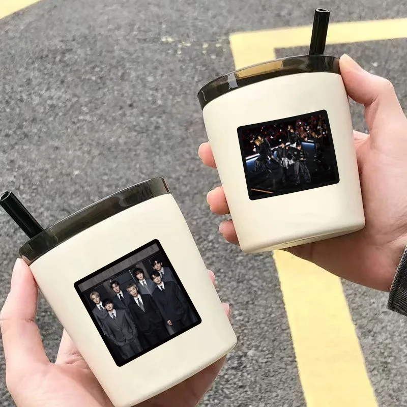 50 Stück Arirang Boygroup-Album Gemischte Koreanische Gruppen Handkonto Wasserfeste DIY-Aufkleber – Detail 8
