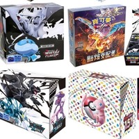 360Pcs English Pokémon TCG: Scarlet & Violet Etsncelles Evoving skies 151 Flames Booster Box Battle Transaction Card