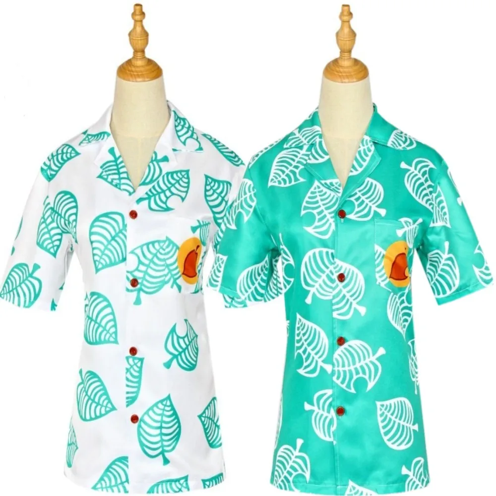 

Animal Crossing T-Shirt Tom Nook Cosplay Shirt Men Women Short Sleeve Tops Halloween Costume for Boys Carnival