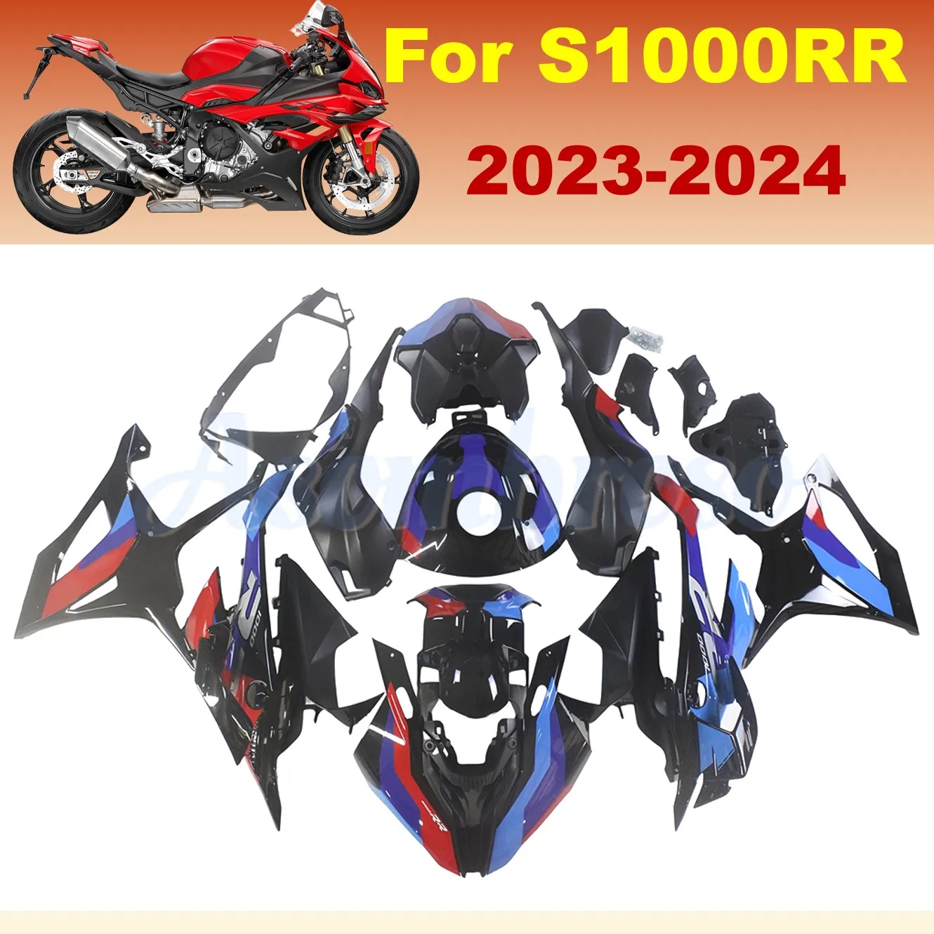 

New Plastic Premium Fairing Kit For S1000RR 2024 2023 S1000 Motorcycle Panel Cowling Bodywork set