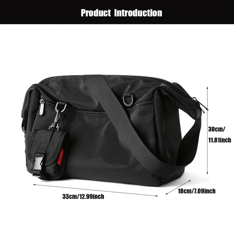 Messenger Bag For Men 14 Inch Laptop Bag Oxford Shoulder Bag Office Work Casual Satchel Bags For Men Bookbag For College