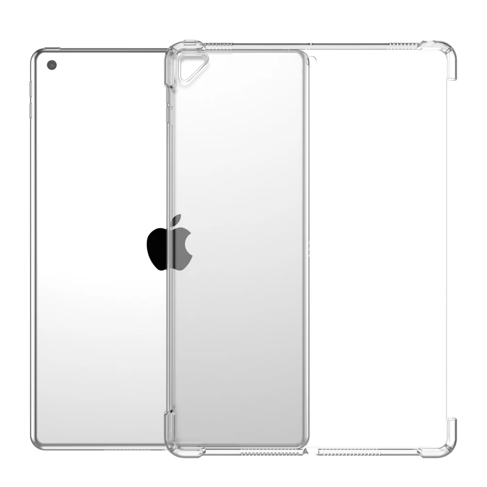 Case For iPad Air 3 Air 2 Mini Clear Back Cover For iPad 9.7 10 2 9 8 7 6 5 Generation Case Compatible Smart Keyboard