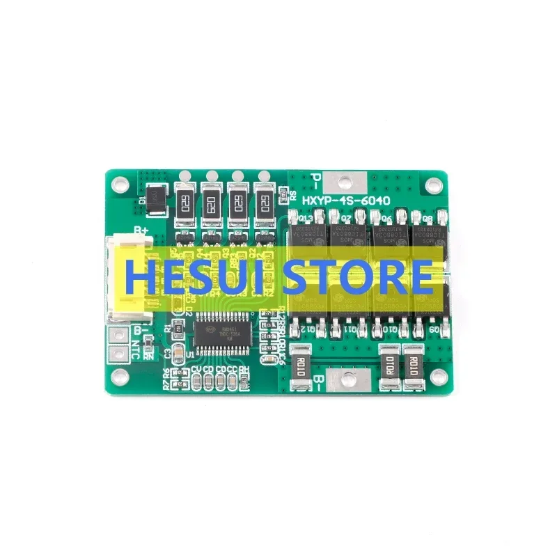 4 String 12.8/14.8/16.8V32650 Lithium Iron Phosphate battery protection panel balance anti-overcharge and overrelease module